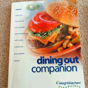 Weight Watchers WW 2003 FLEX Points Values Dining Out Companion Book Restaurants